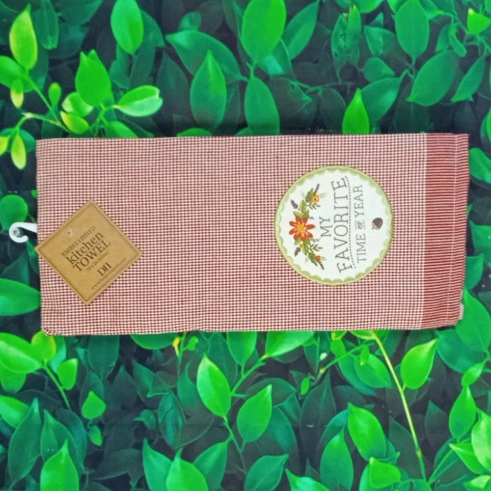 🍂🍒 DII Favorite Time Dishtowel